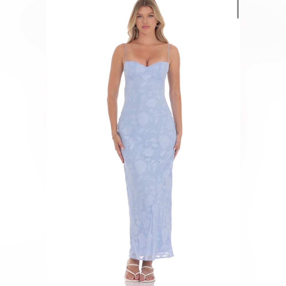 Light blue Lucy in the Sky maxi dress